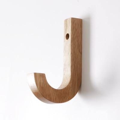 Classic Birch J Wall Hooks