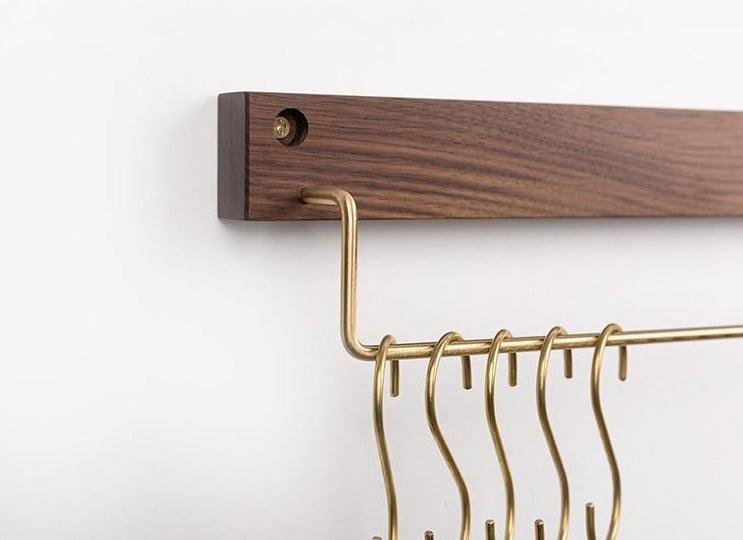 Beechwood Towel Rack