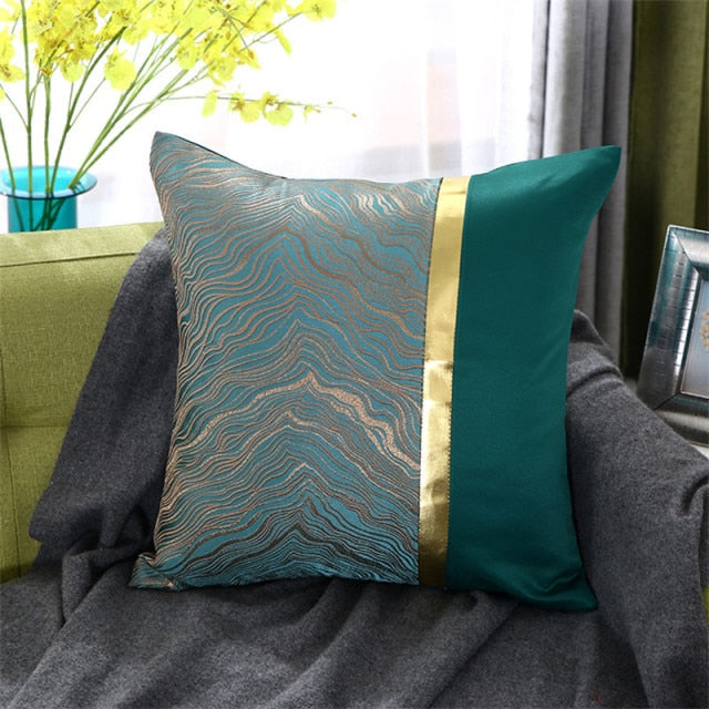 Luxury Bronzing Cushion Cover